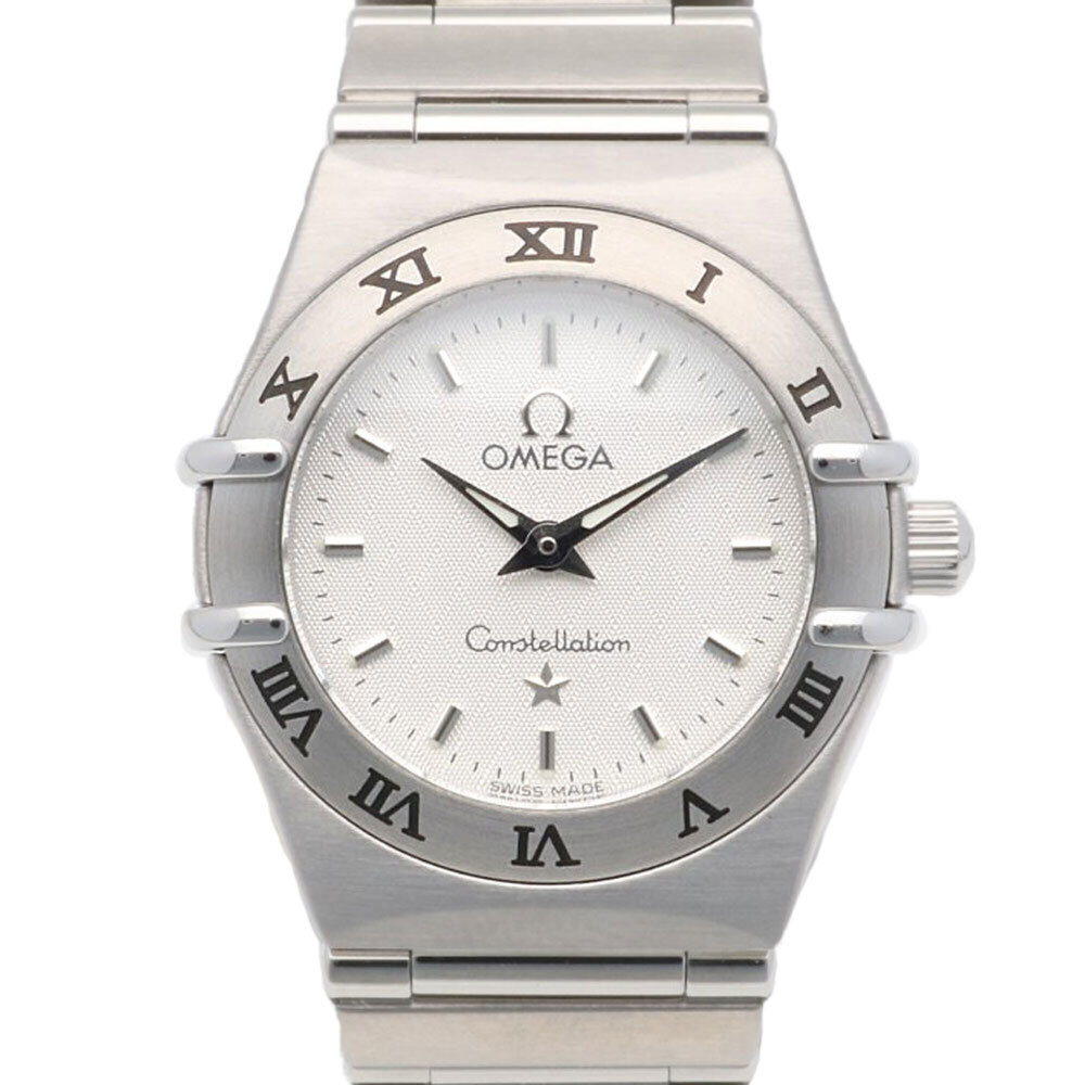 Omega Constellation Mini Wristwatch, Stainless Steel Quartz, Polished, 59932X...